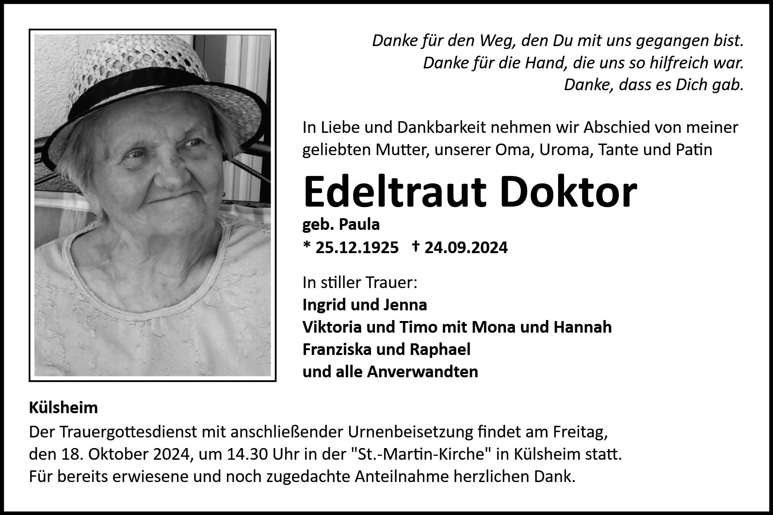 Edeltraut Doktor
