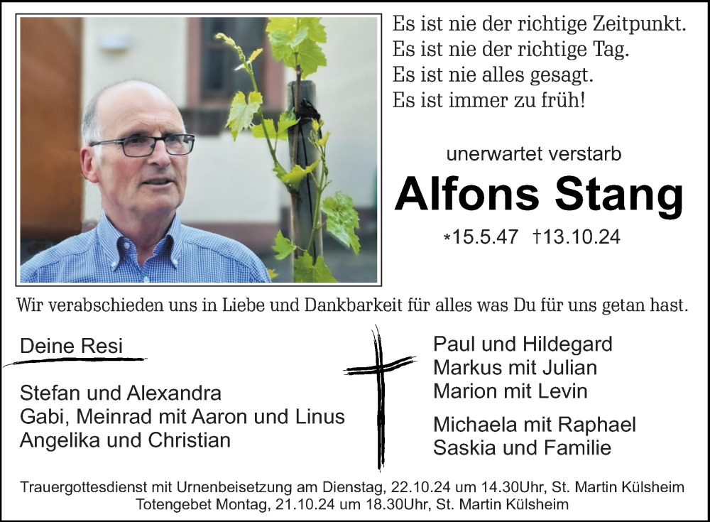 Alfons Stang