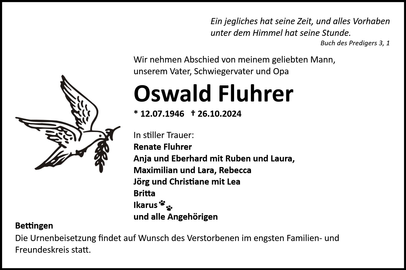 Oswald Fluhrer