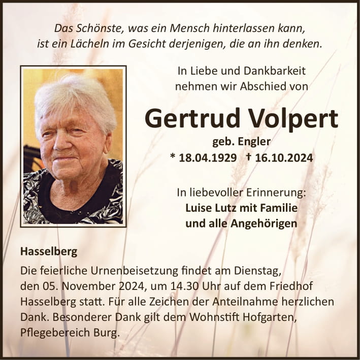 Gertrud Volpert