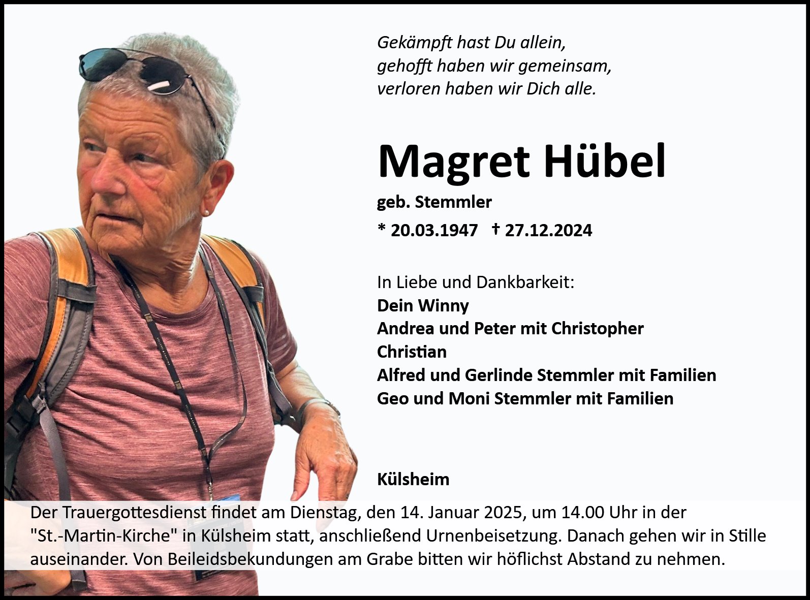 Magret Hübel