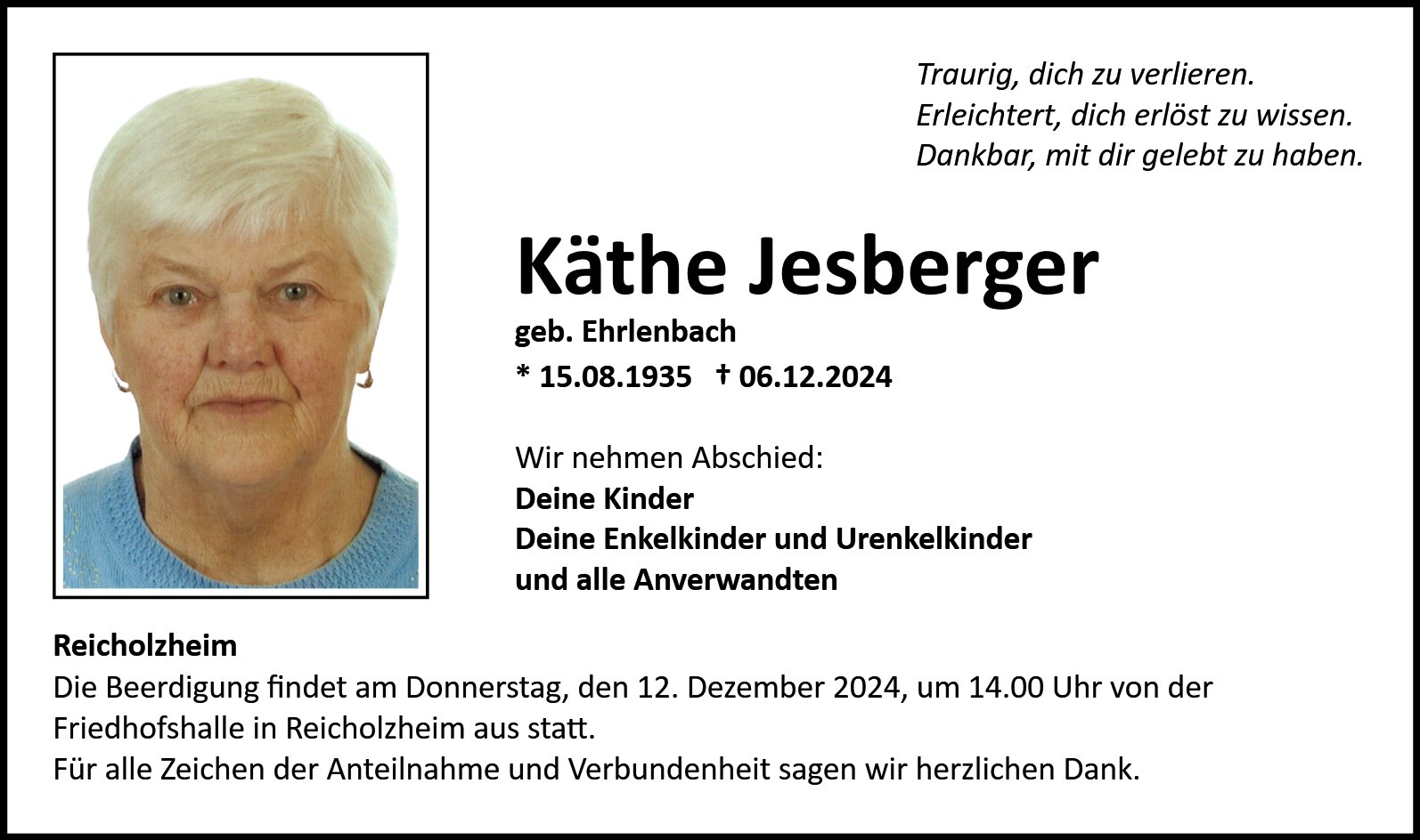 Käthe Jesberger
