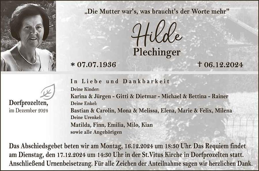 Hilde Plechinger
