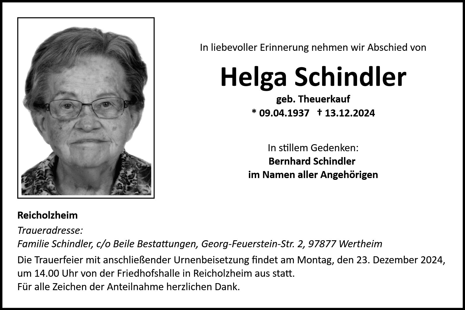 Helga Schindler
