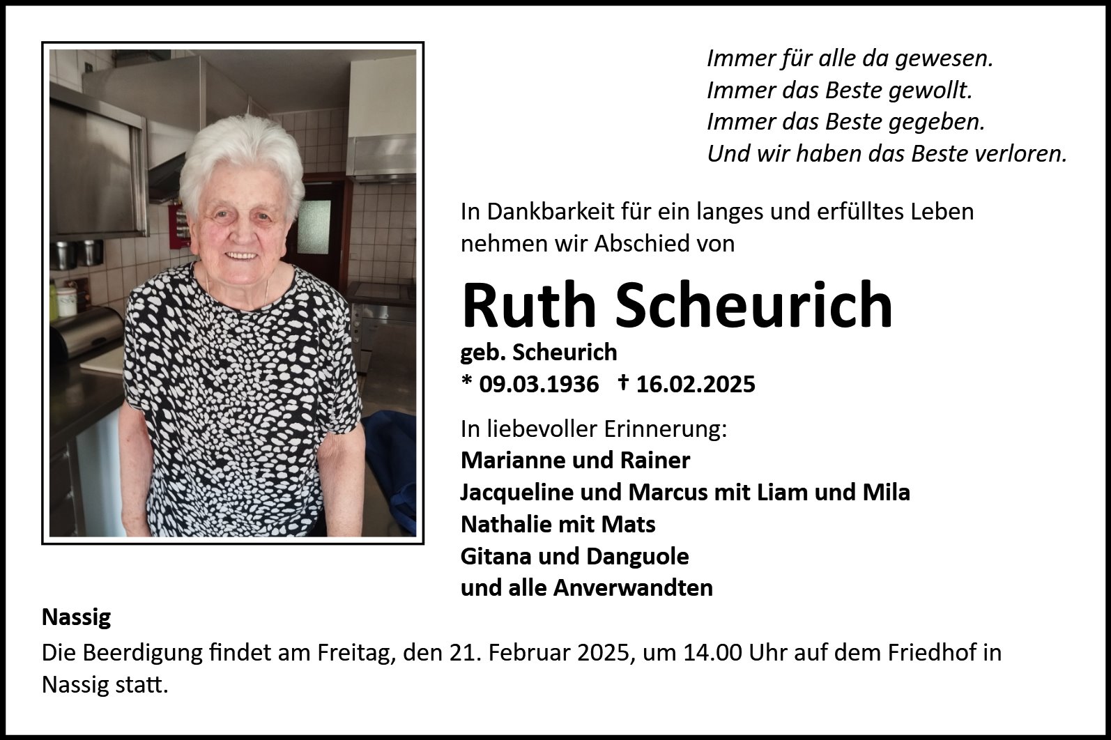 Ruth Scheurich