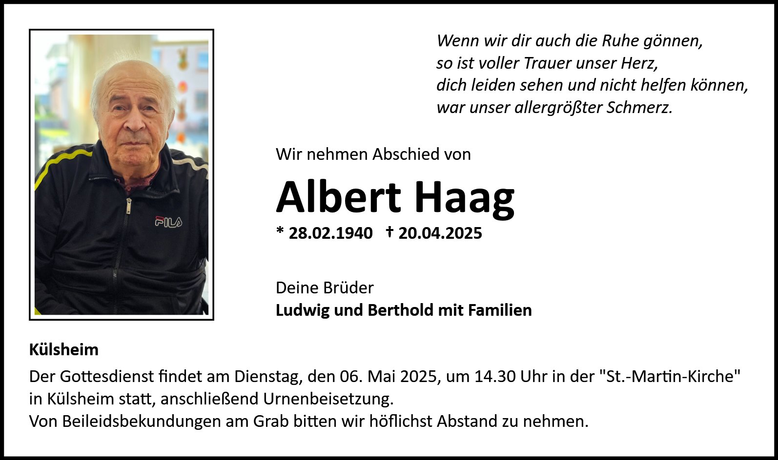 Albert Haag