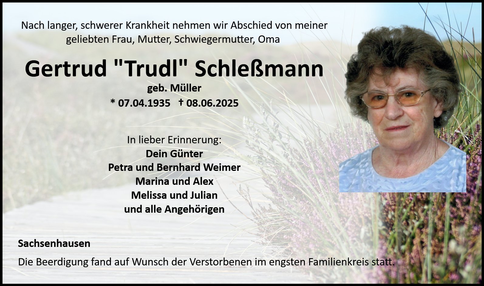 Gertrud „Trudl“ Schleßmann