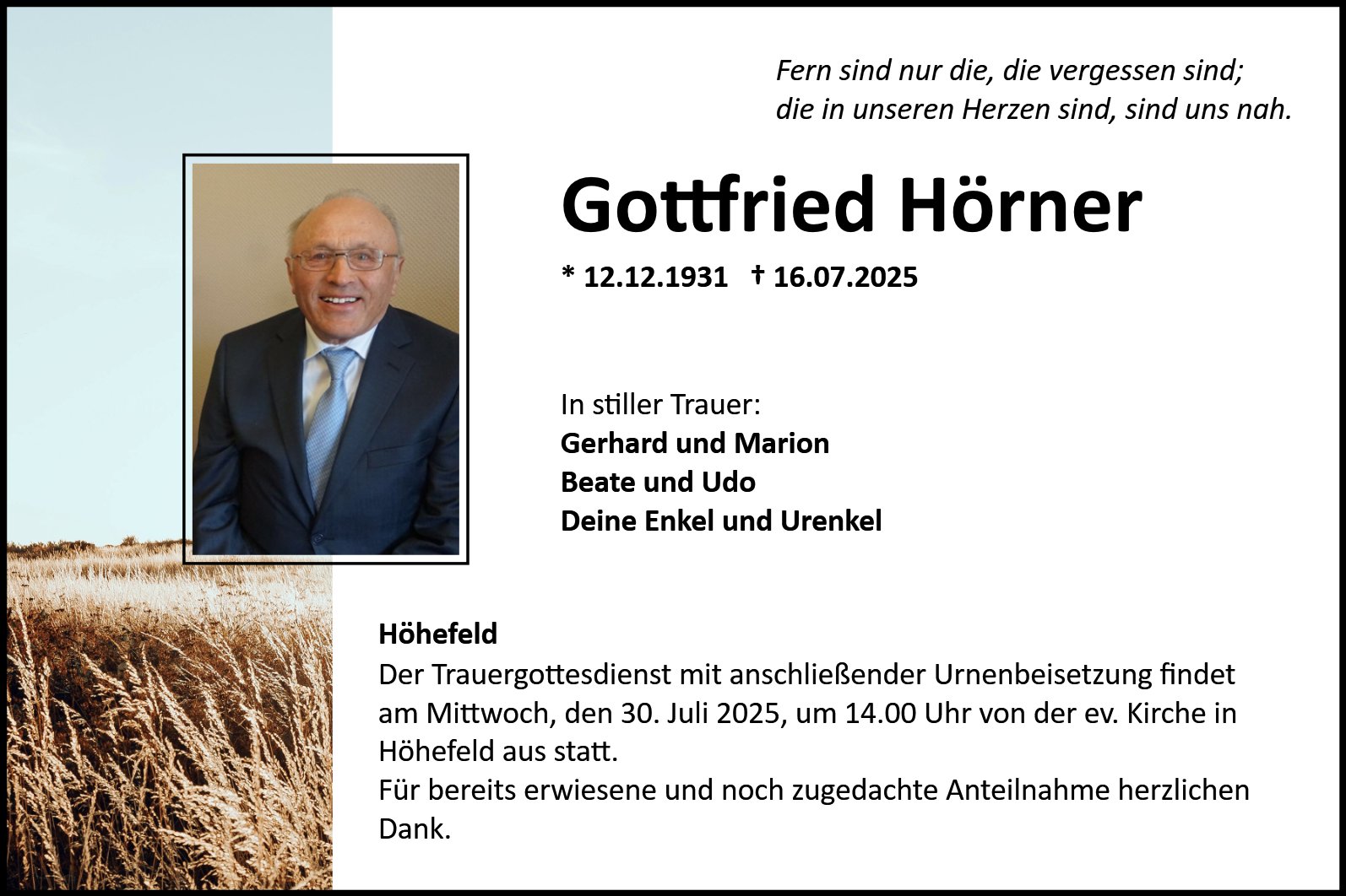 Gottfried Hörner