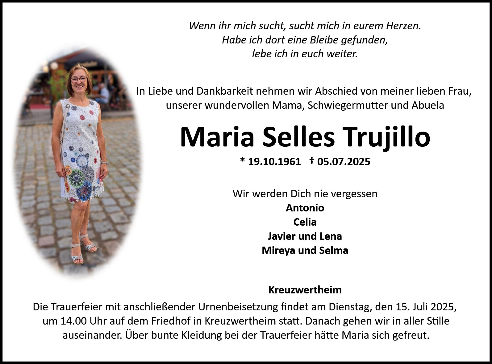 Maria Selles Trujillo