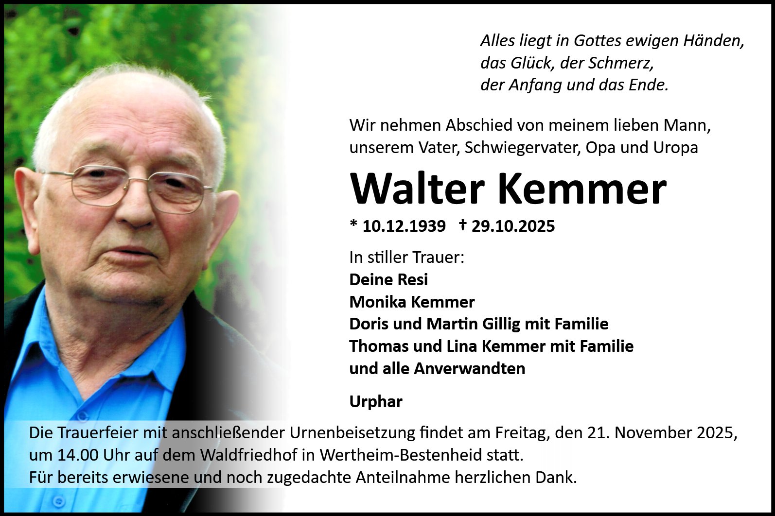 Walter Kemmer