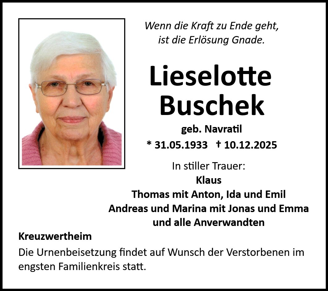 Lieselotte Buschek