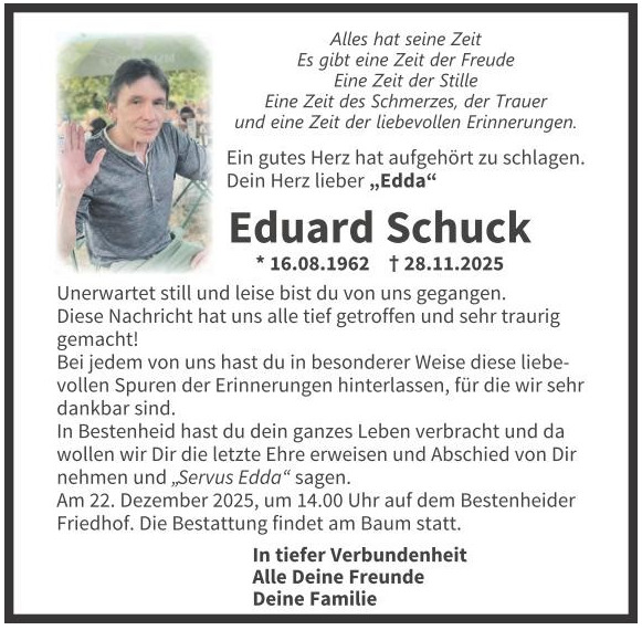 Eduard „Edda“ Schuck