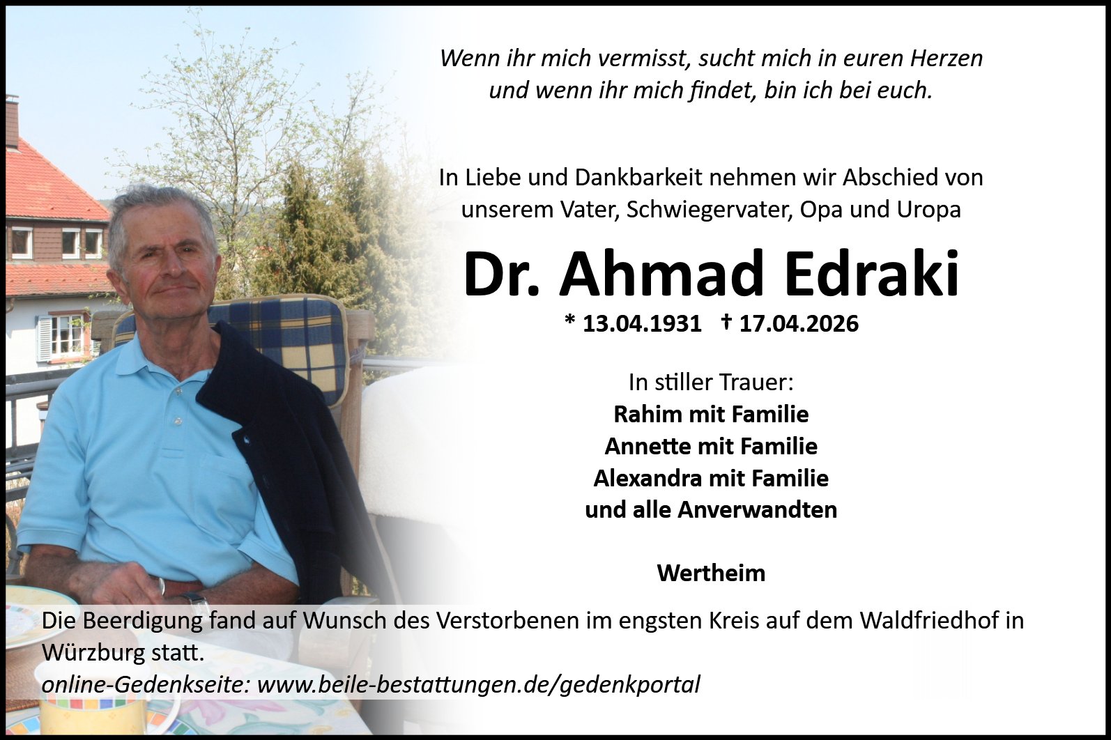 Dr. Ahmad Edraki