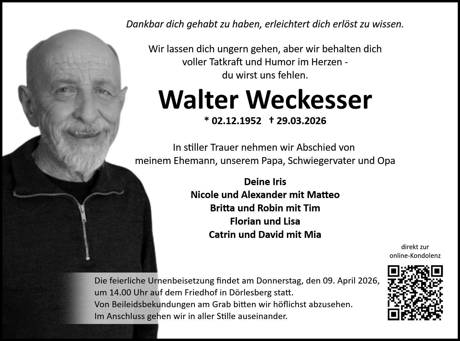 Walter Weckesser