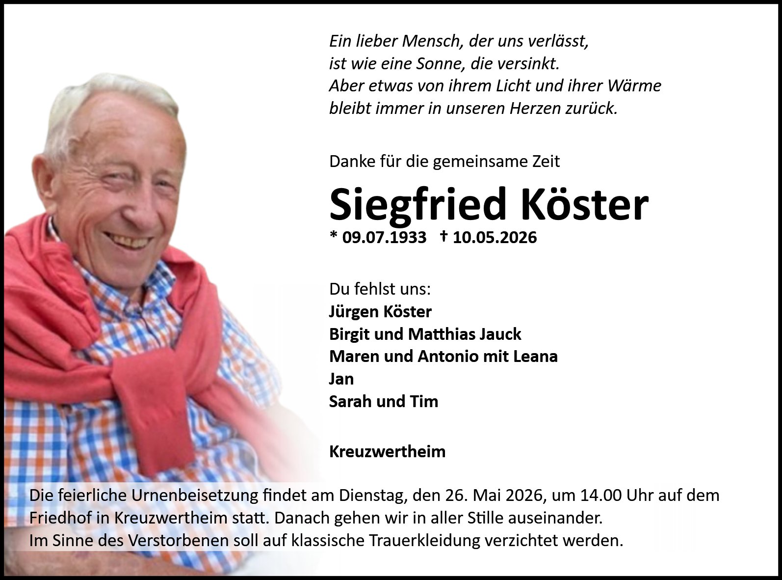 Siegfried Köster