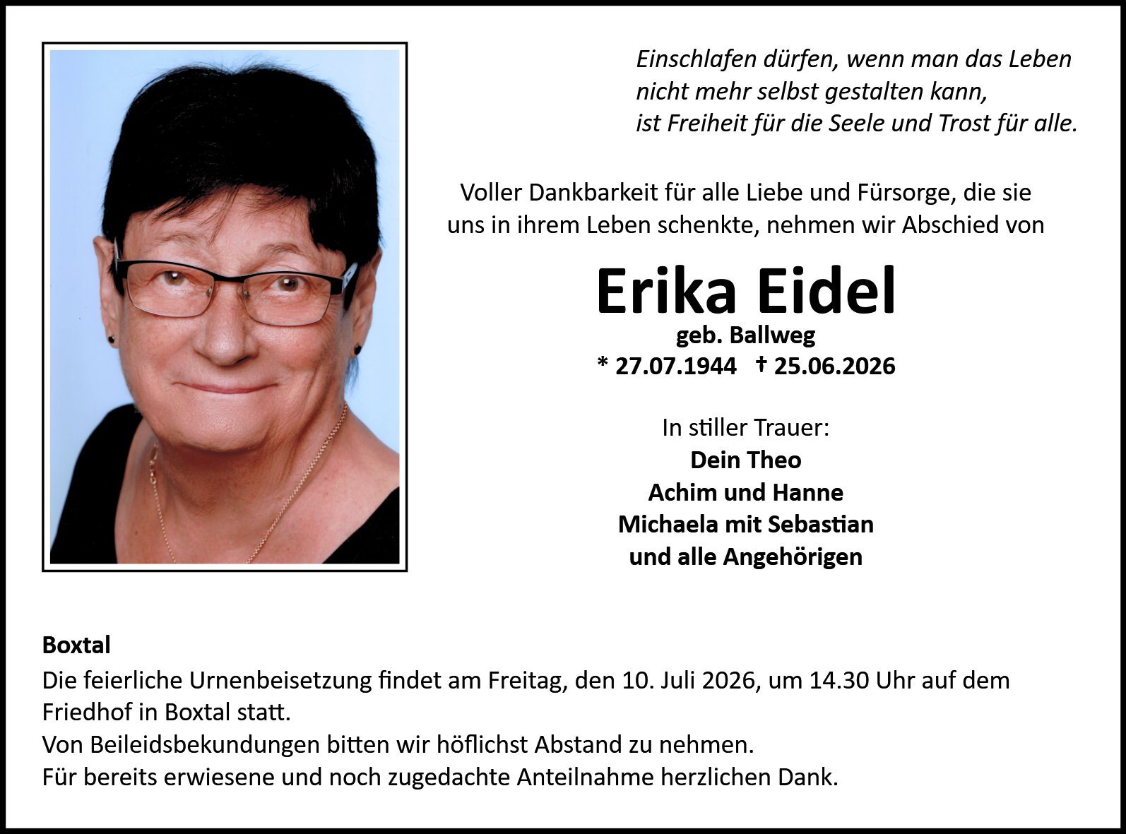 Erika Eidel