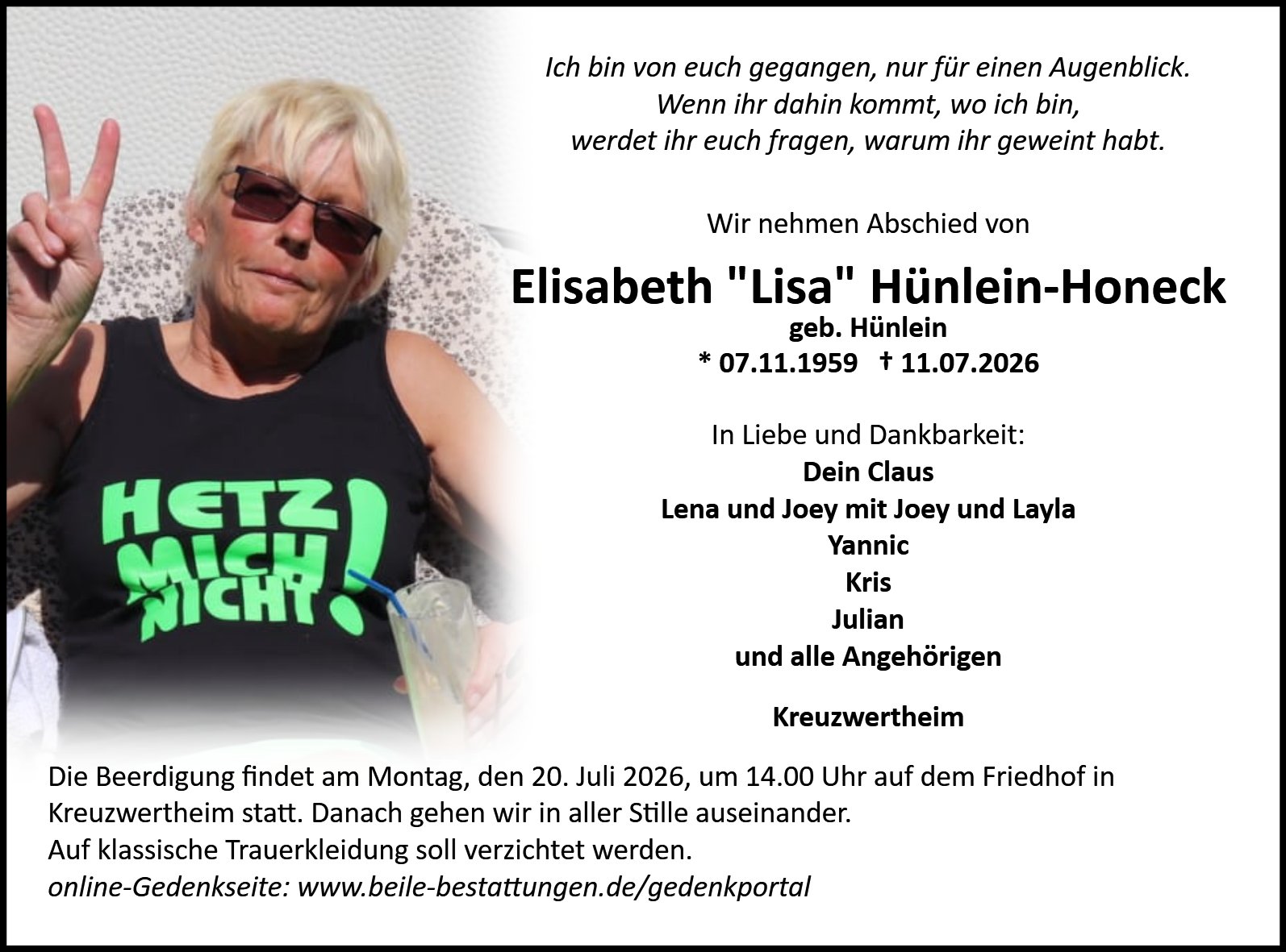 Elisabeth Hünlein-Honeck
