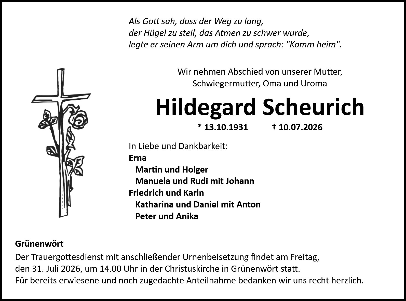 Hildegard Scheurich
