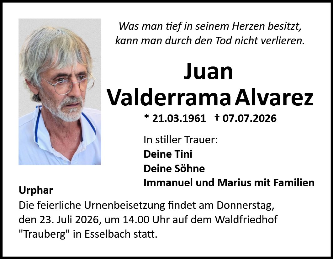 Juan Valderrama Alvarez